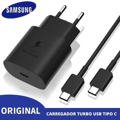 Carregador Samsung Turbo Tipo C 45W - Imagem 3
